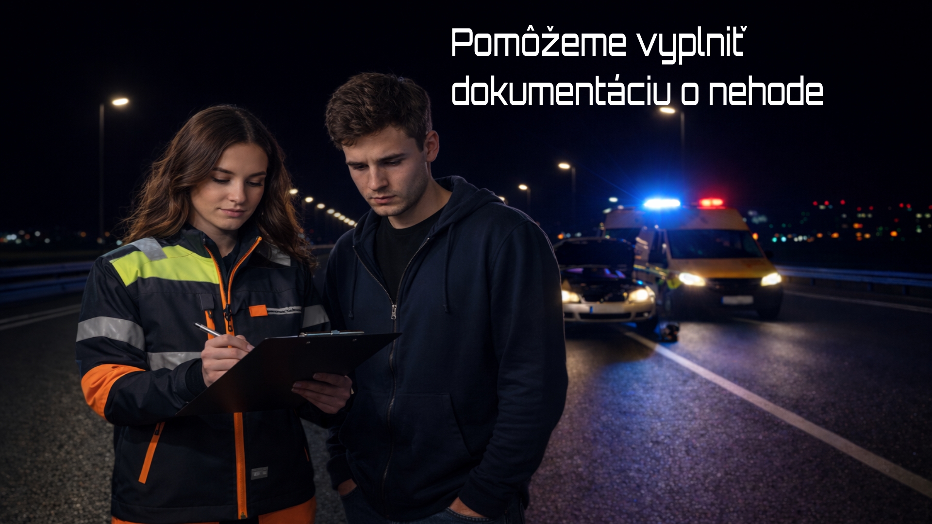 Pomôžeme vyplniť Správu o nehode